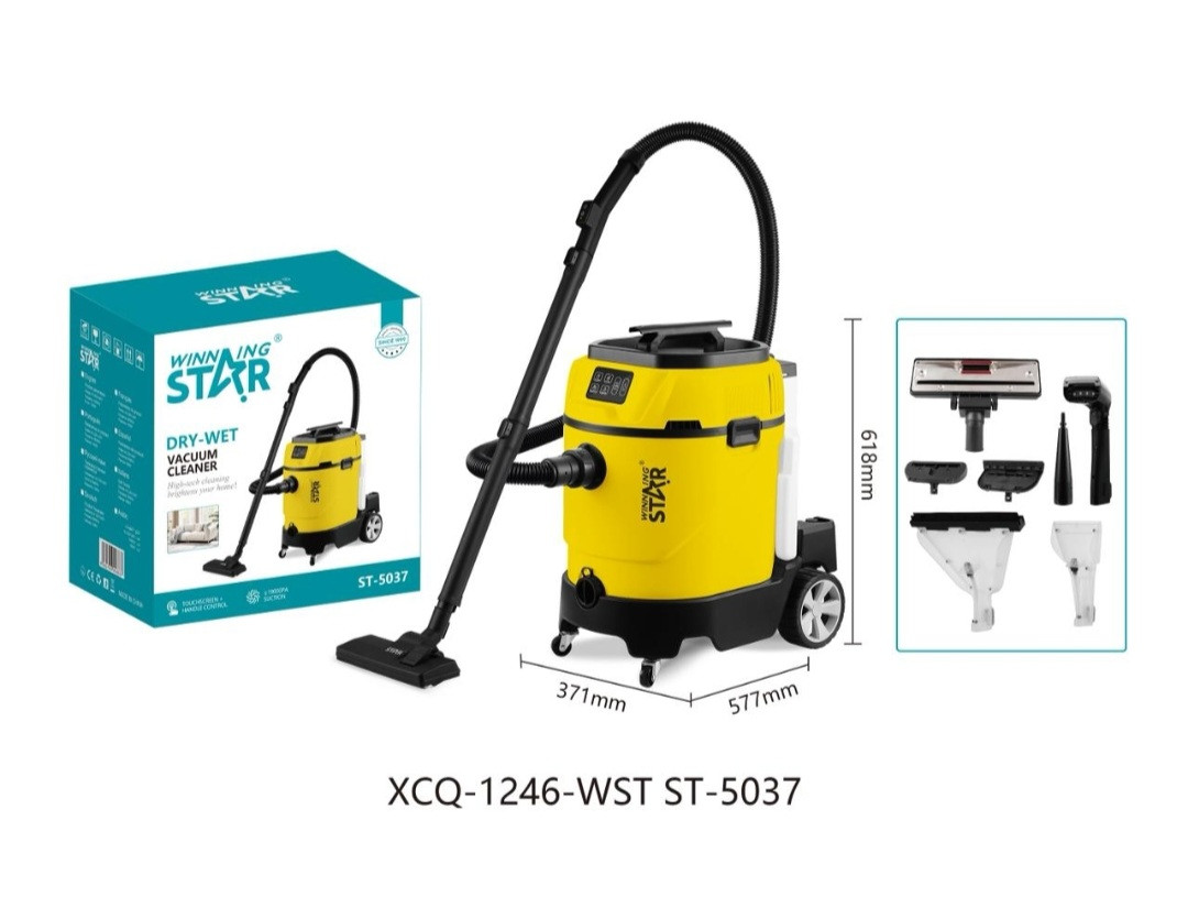 Tozsoran Wining Star St-5037 Konteyner+torba 1400 Vt Quru 1 l — 1