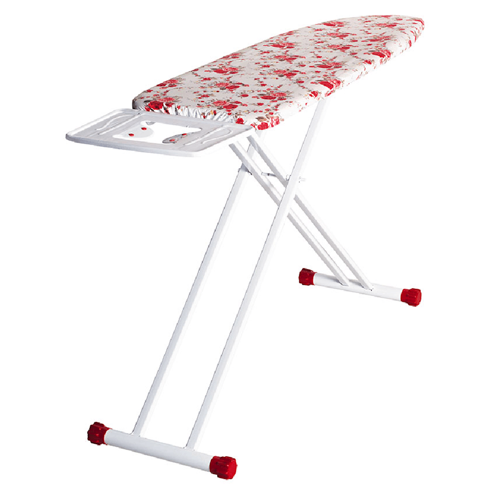 Ütü masası Harbinger Valente MM450, 118x38 sm, ağ/qırmızı — 1