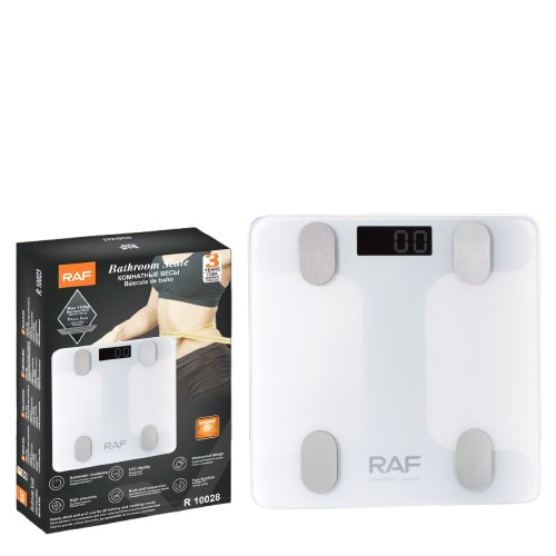 Döşəmə tərəzisi RAF R.10028 White — 1