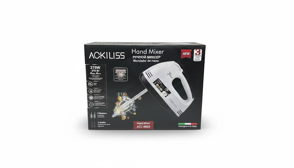 Mikser Ackiliss ACL-6633 White — 1