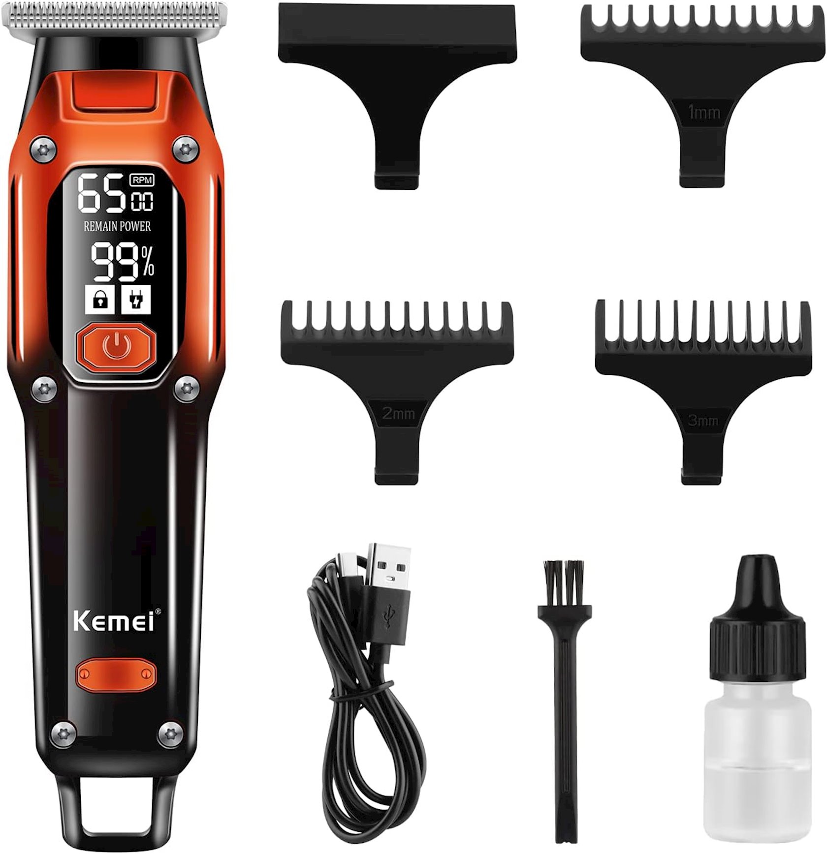 Saç kəsimi üçün cihaz Kemei KM-658 — 1