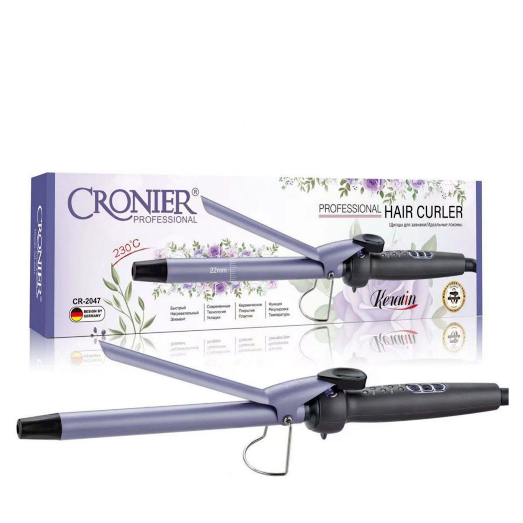 Saç burma üçün maşa Cronier CR-2047 — 1