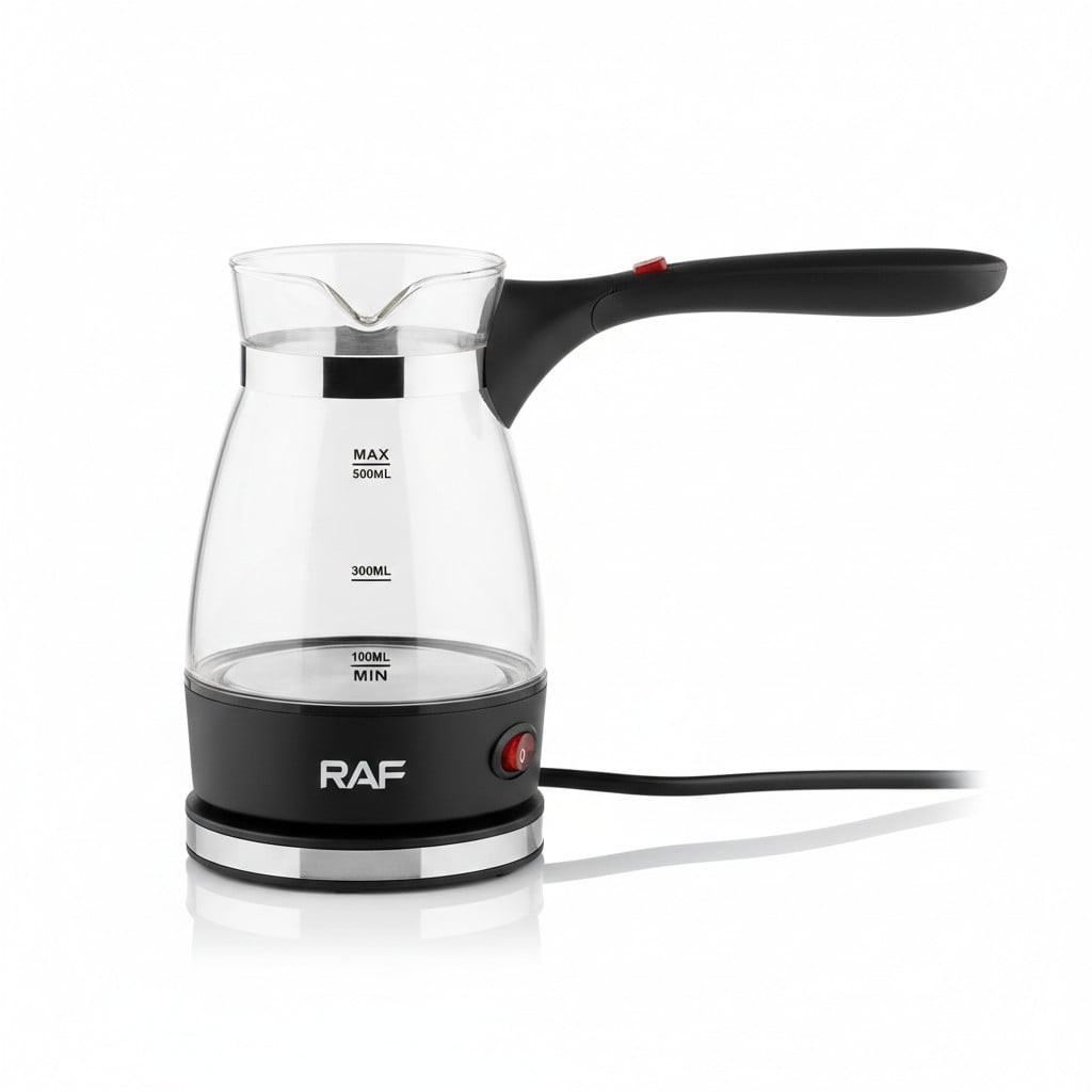 Qəhvəbişirən RAF R.128 600 Vt 0.5 litr Qara - Kahn shop030545 — 1