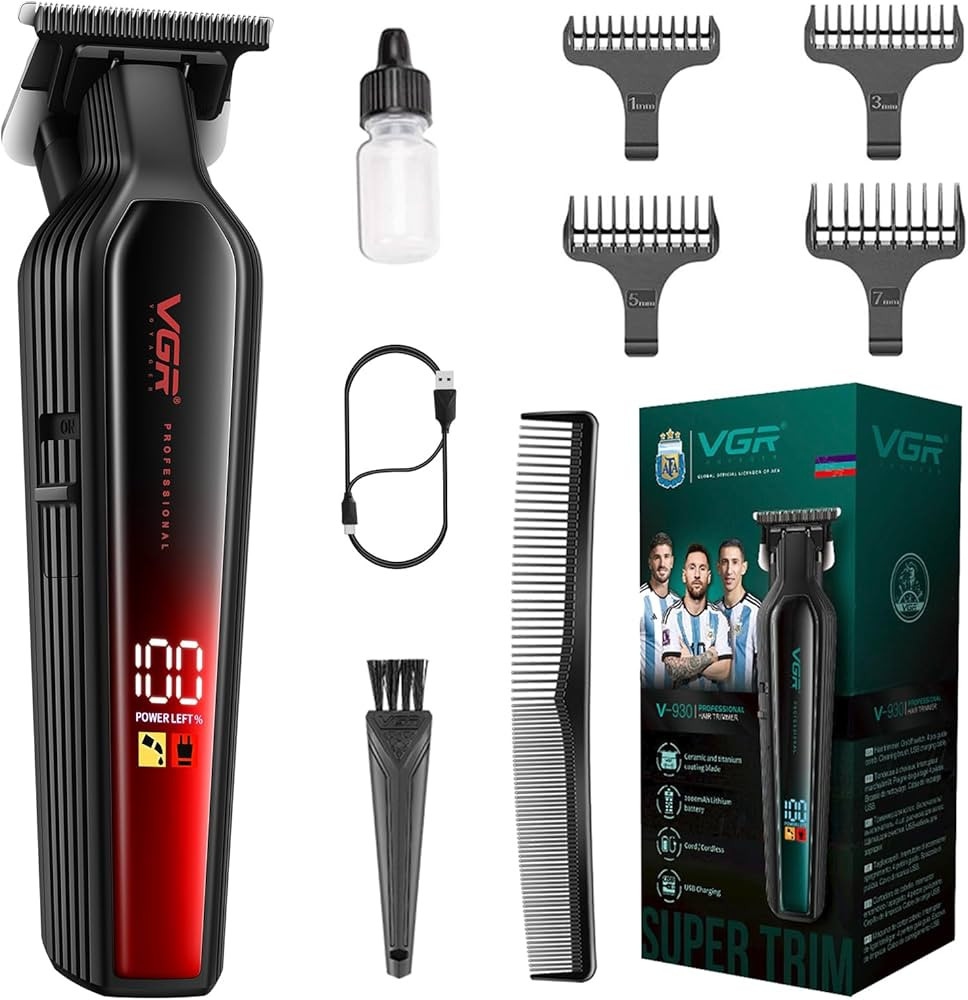 Saç kəsimi üçün cihaz VGR V-930 Red — 1