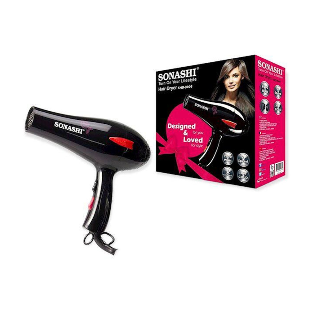 Fen Sonashi SHD-3009 2000W Black — 1
