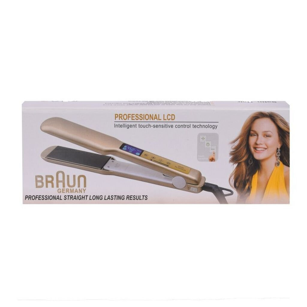 Saç üçün düzləşdirici No Brand BR-7171 Gold — 1