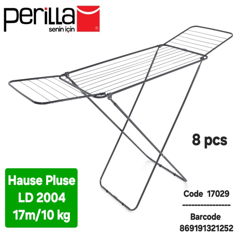 Paltar üçün quruducu Perilla Houseplus LD 2004, 17 m/10 kq — 1