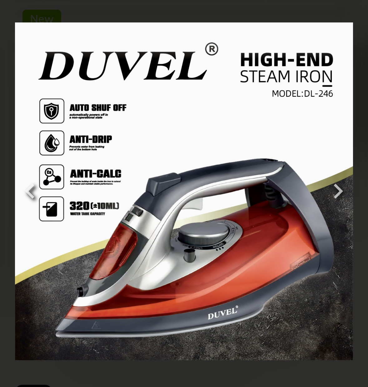 Ütü Duvel DL-246 — 1