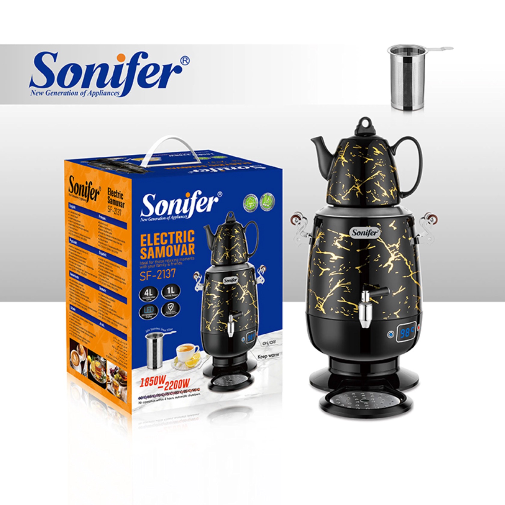 Elektrik samovar Sonifer SF-2137 — 1