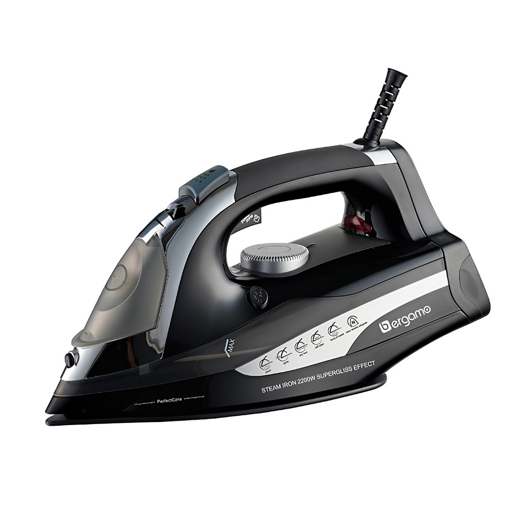Ütü Bergamo BG-SI1142, 2200 Vt, qara (LN.110042) — 1