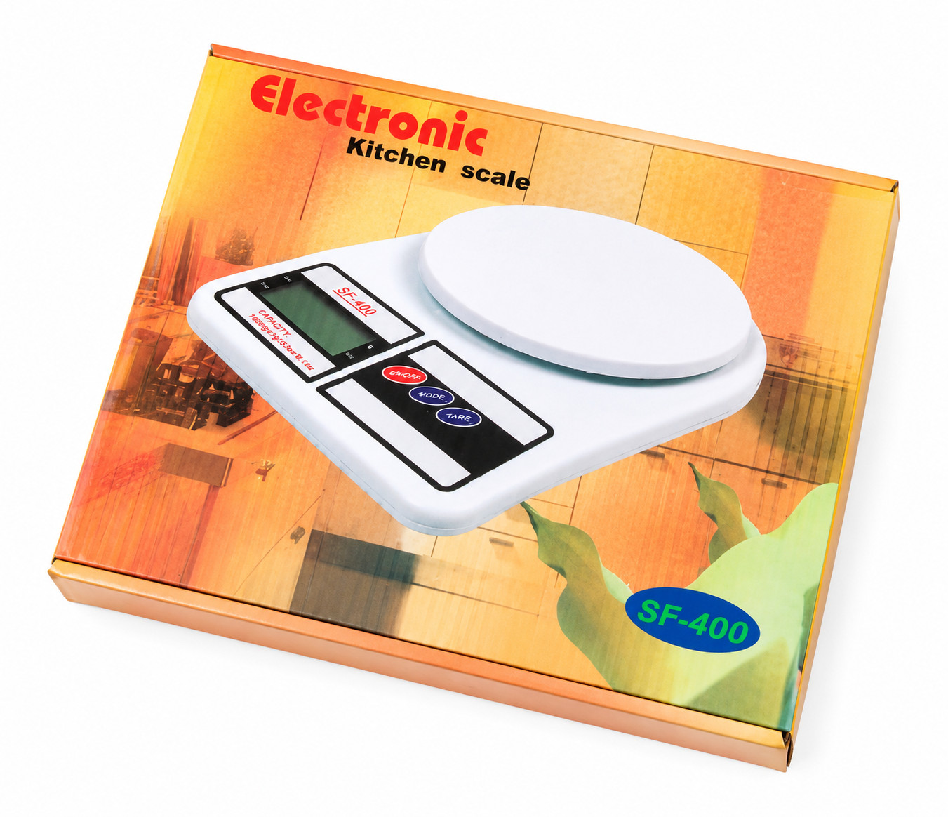 Mətbəx tərəzisi No brand, Elektron, Plastik, Ağ — 1