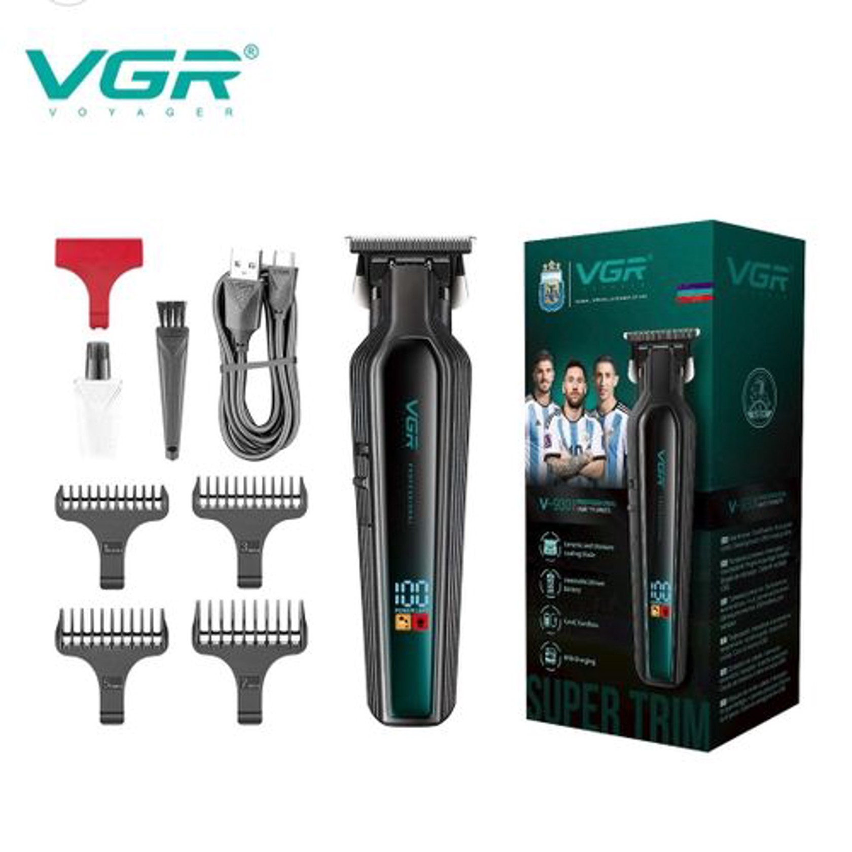 Üz və saqqal üçün cihaz VGR V-930 New — 1