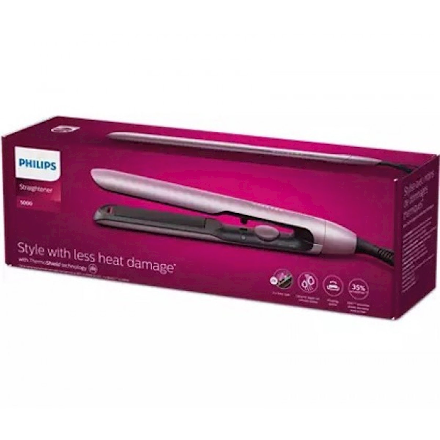 Saç üçün düzləşdirici Philips BHS530/00 — 1