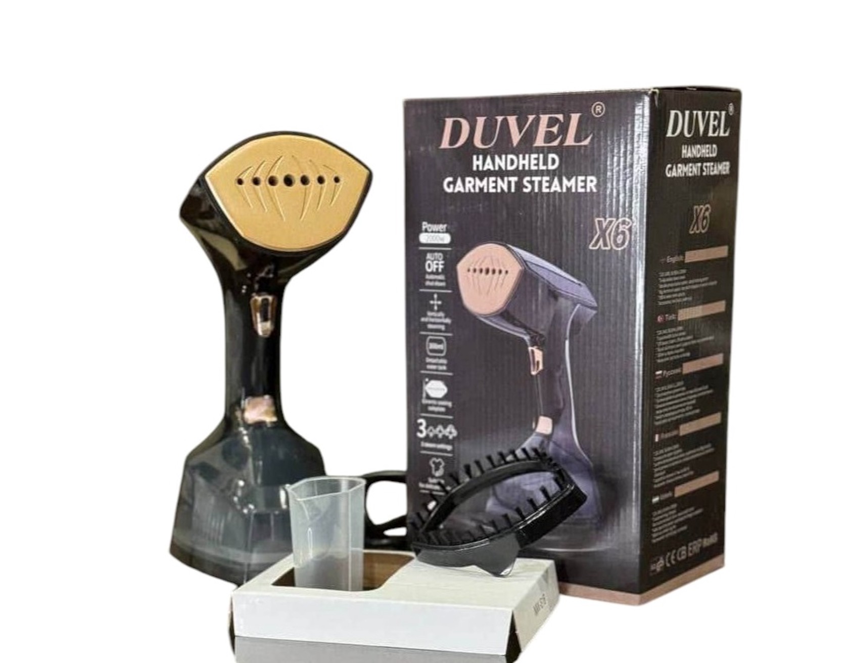 Əl buxarlayıcısı Duvel X6 Black — 1