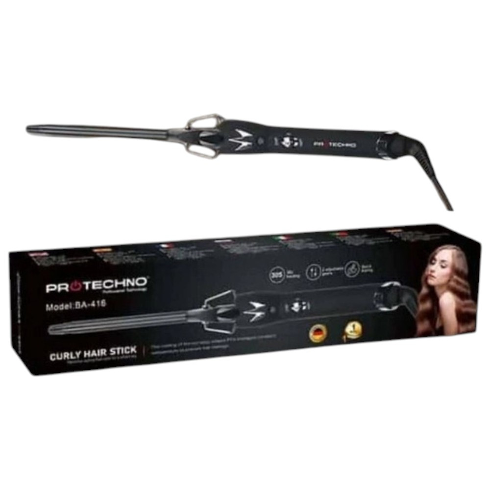 Saç burmaq üçün stayler ProTechno BA-416, 50 Vt, Qara — 1