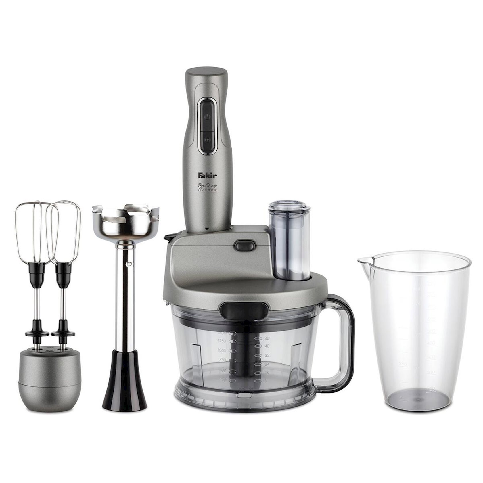 Blender Fakir Mr Chef Quadro Silver Stone — 1