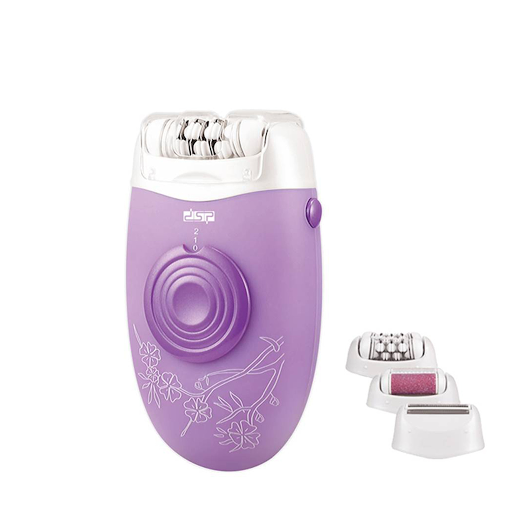 Epilyator DSP 80011, akkumulyatorlu, bənövşəyi — 1