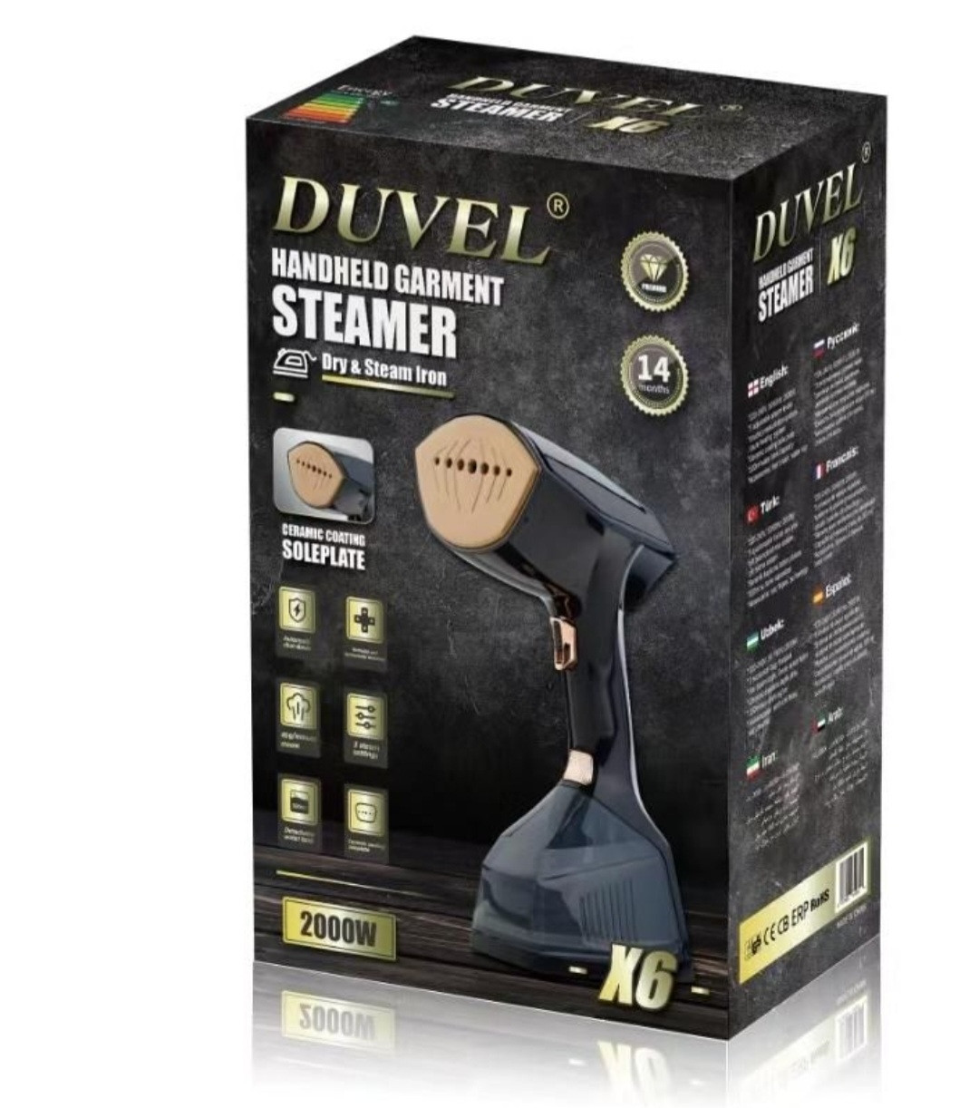 Geyim buxarlayıcısı Duvel X6, 2000 Vt — 1