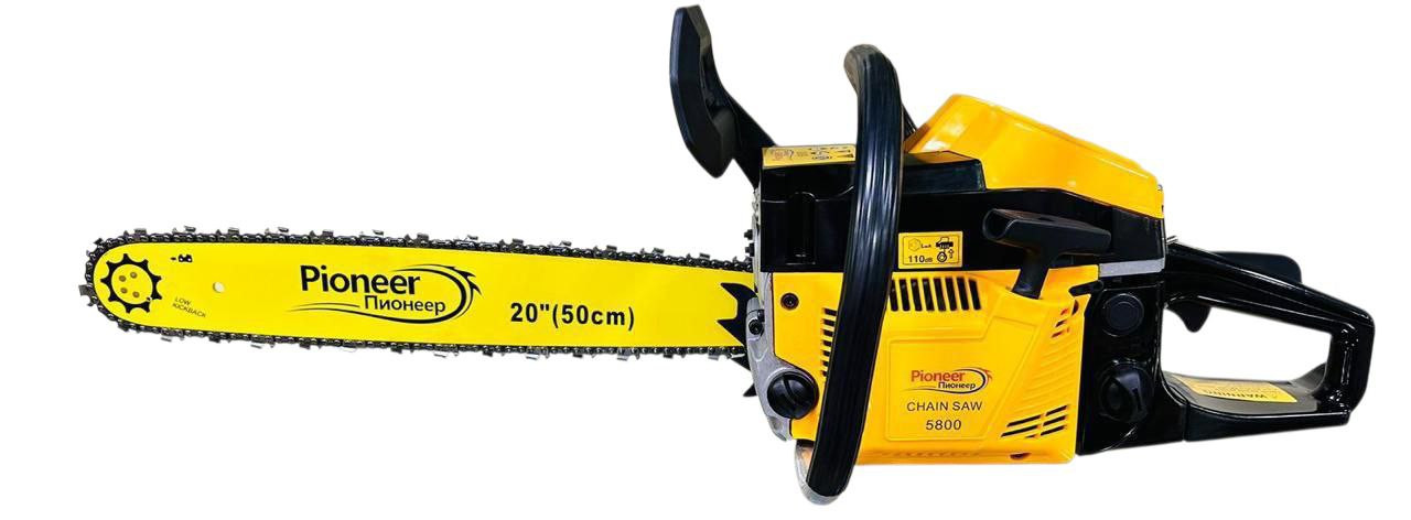 Benzinli zəncir mişarı Pioneer 5800, 50 sm — 1