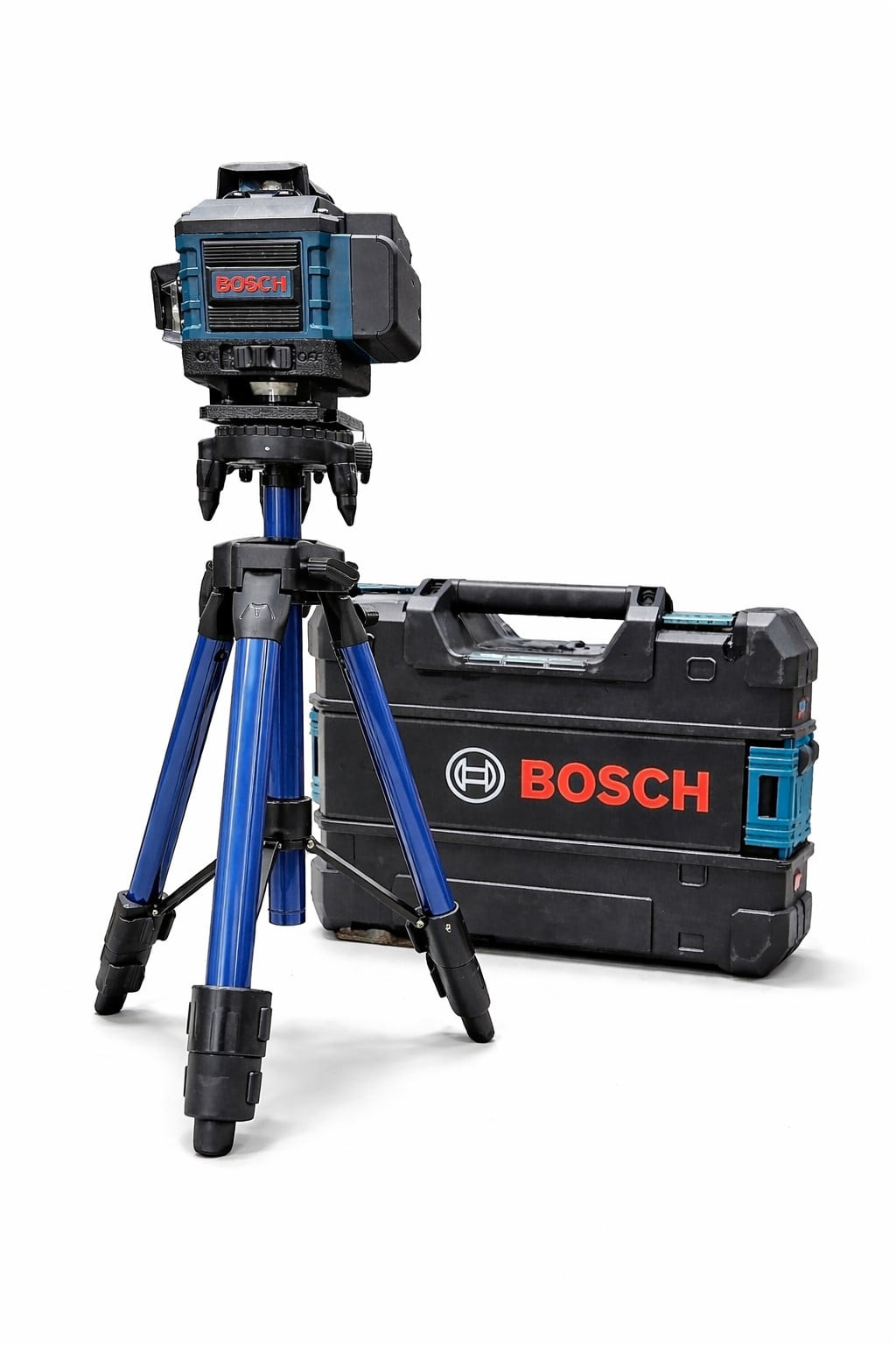 Lazer səviyyə Bosch 16 xətt, 4D, yaşıl şüa, 130 sm dayaqlı — 1