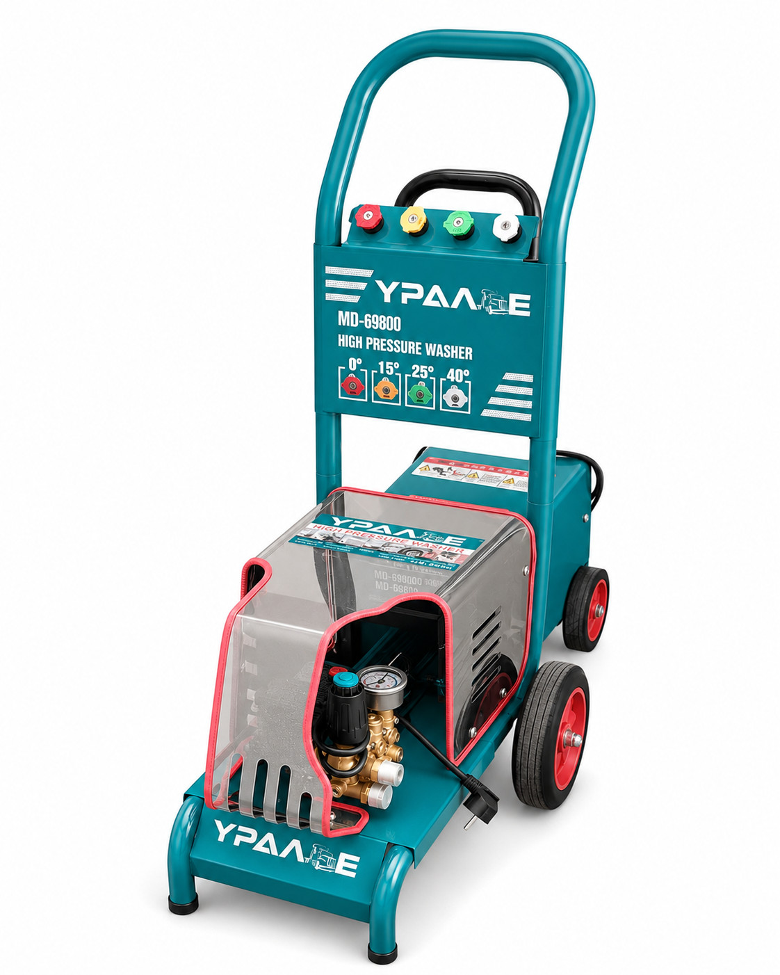 Yüksək təzyiqli yuyucu Урал MD-69800, 14 litr/saat, 2200 Vt — 1