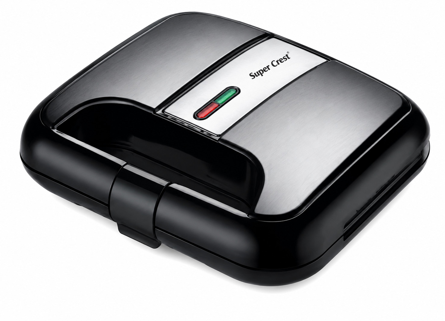 Toster Super Crest SCT-6013 2 bölməli 850 W qara-gümüşü — 1