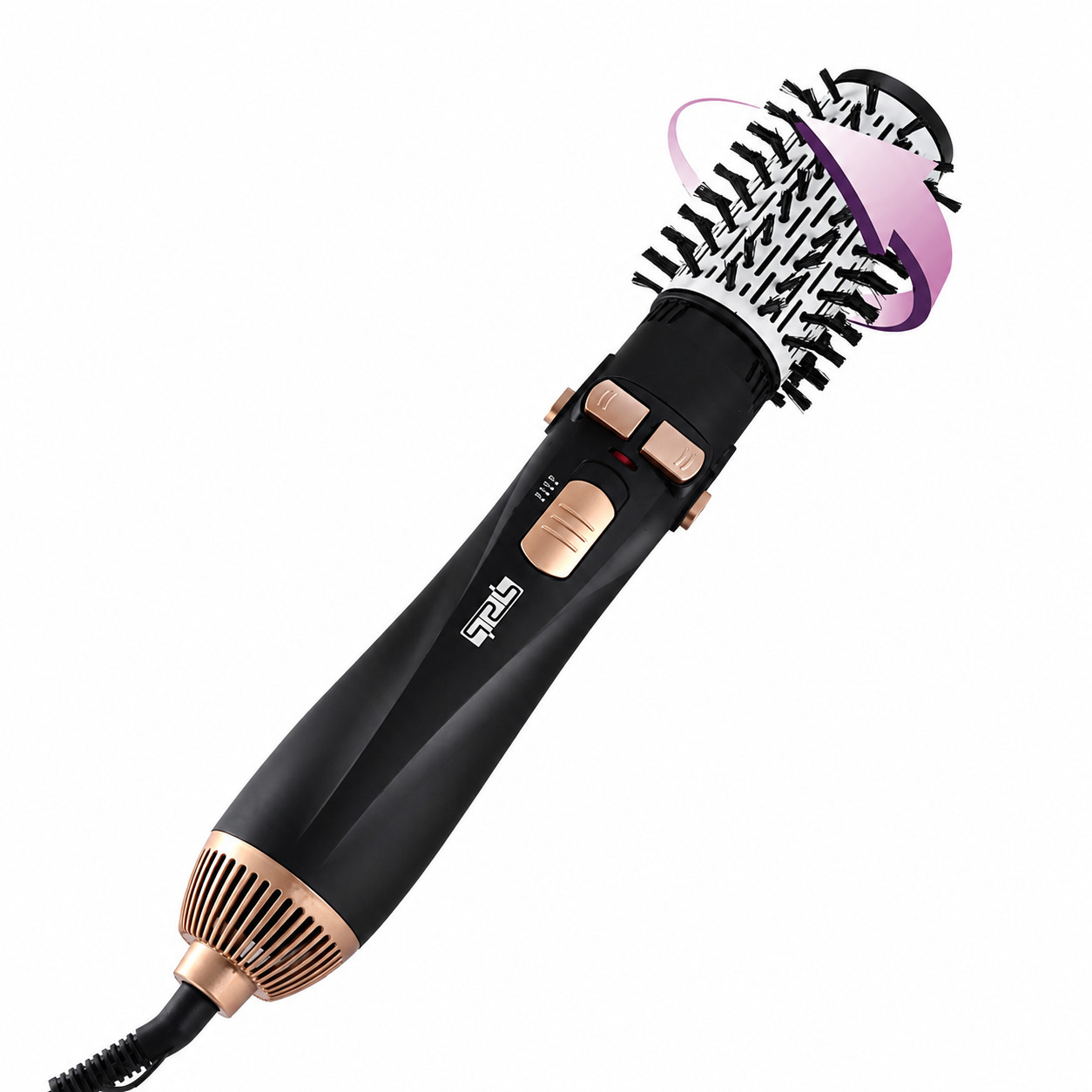 Fen-fırça DSP 50001, 1000 Vt, qara, 4 taxma — 1