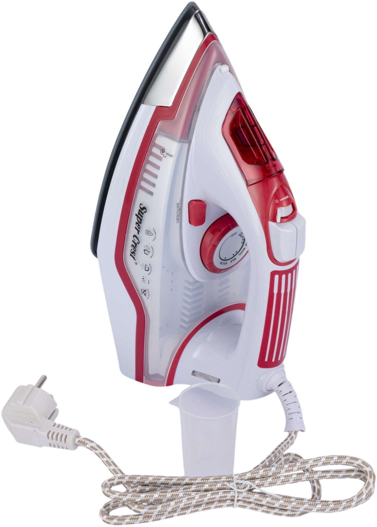 Əl geyim buxarlayıcısı Super Crest SCT-1048 1500 W 0.25 l ağ — 1