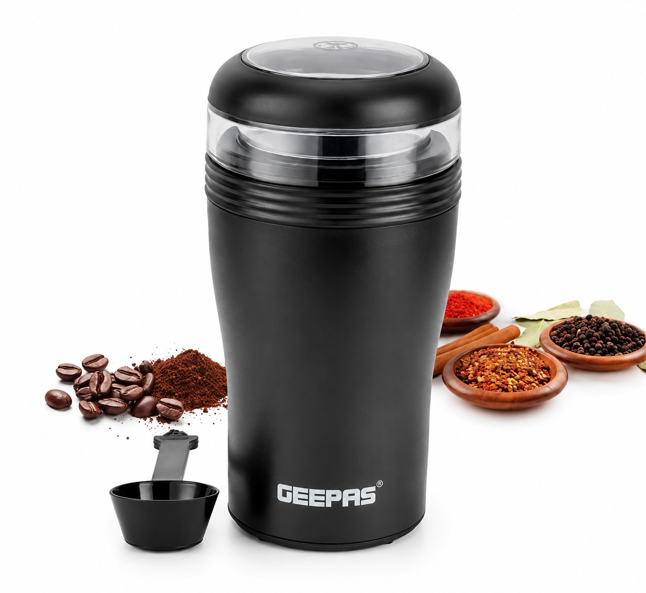 Qəhvəüyüdən Geepas GCG41022, Bıçaq, 150 Vt, 40 q, Qara — 1