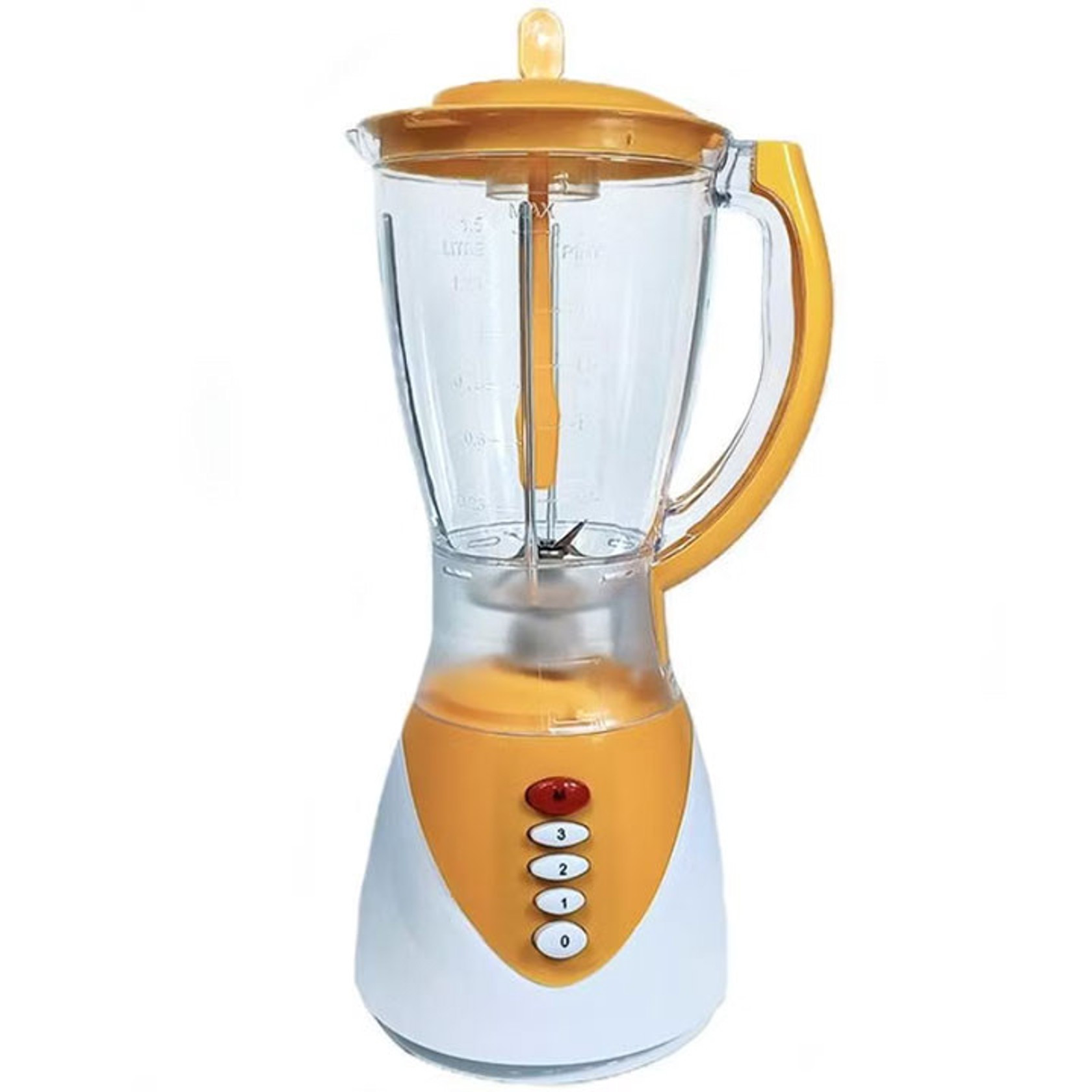 Blender Super Crest SCT-8027 1000 W 1.5 l ağ-sarı-şəffaf — 1