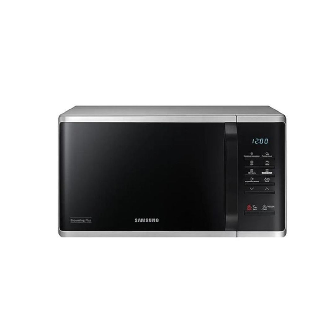 Mikrodalğalı soba Samsung MS23K3513AS/BW, 23 L, 1150 Vt, gümüşü — 1