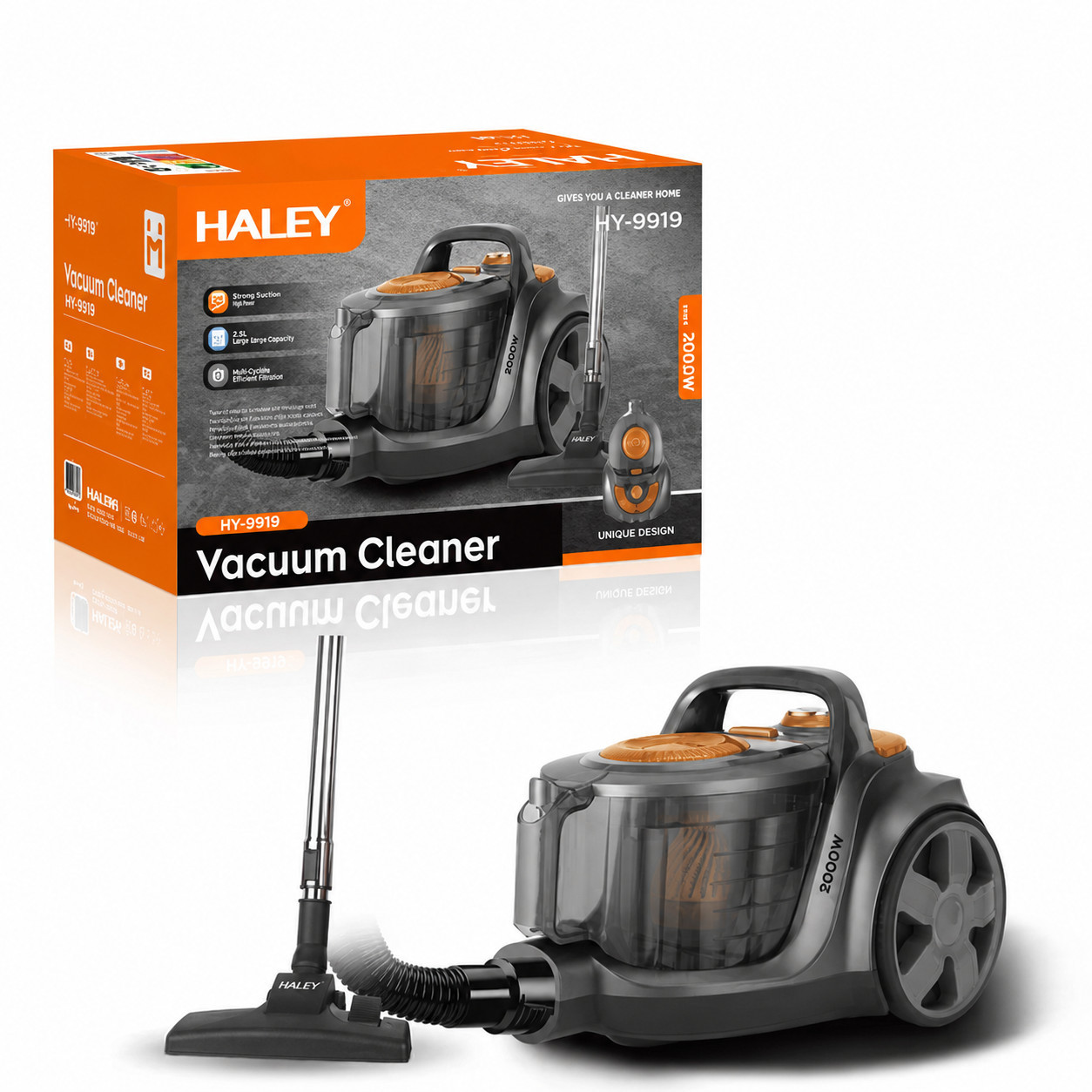 Tozsoran Haley HY-9919 3000 W quru konteynerli 4 l — 1