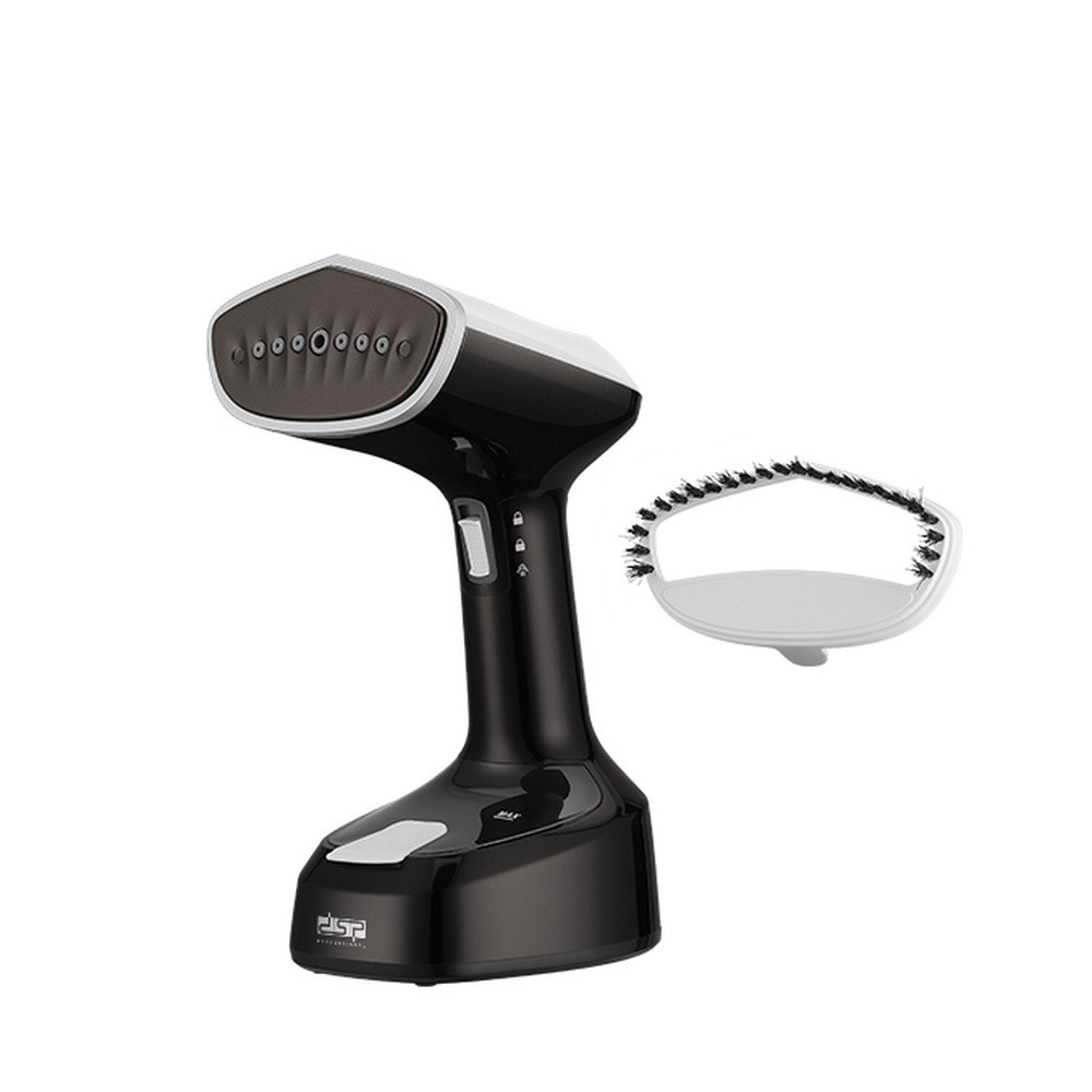 Əl geyim buxarlayıcısı DSP KD1379 1500 W 0.15 l qara-ağ — 1