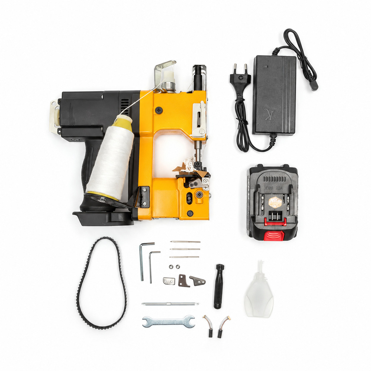 Tikiş maşını 110 W sarı — 1