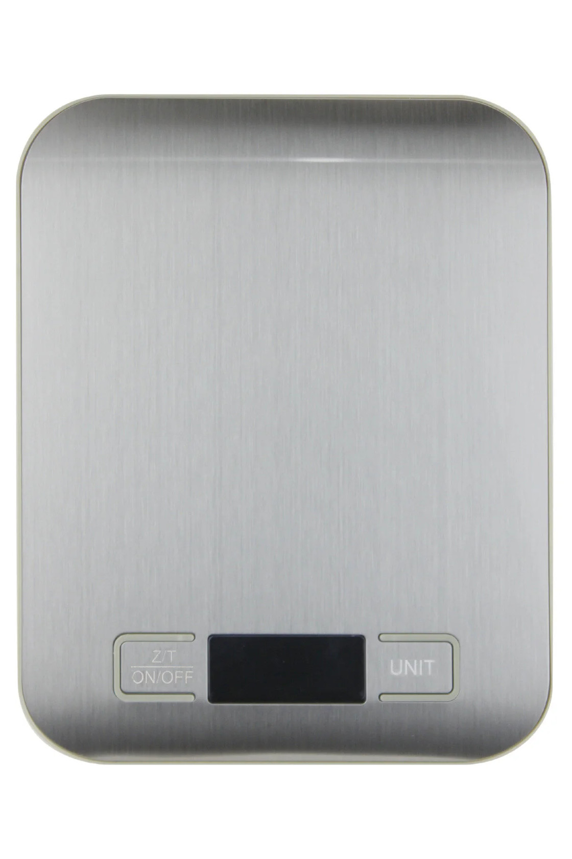 Elektron mətbəx tərəzisi Super Crest SCT-3016 5 kq paslanmayan polad/plastik gümüşü — 1