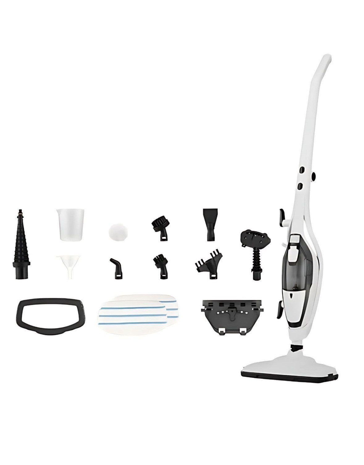 Buxarlı döşəmə təmizləyicisi DSP KD-2076 10-in-1 ağ — 1