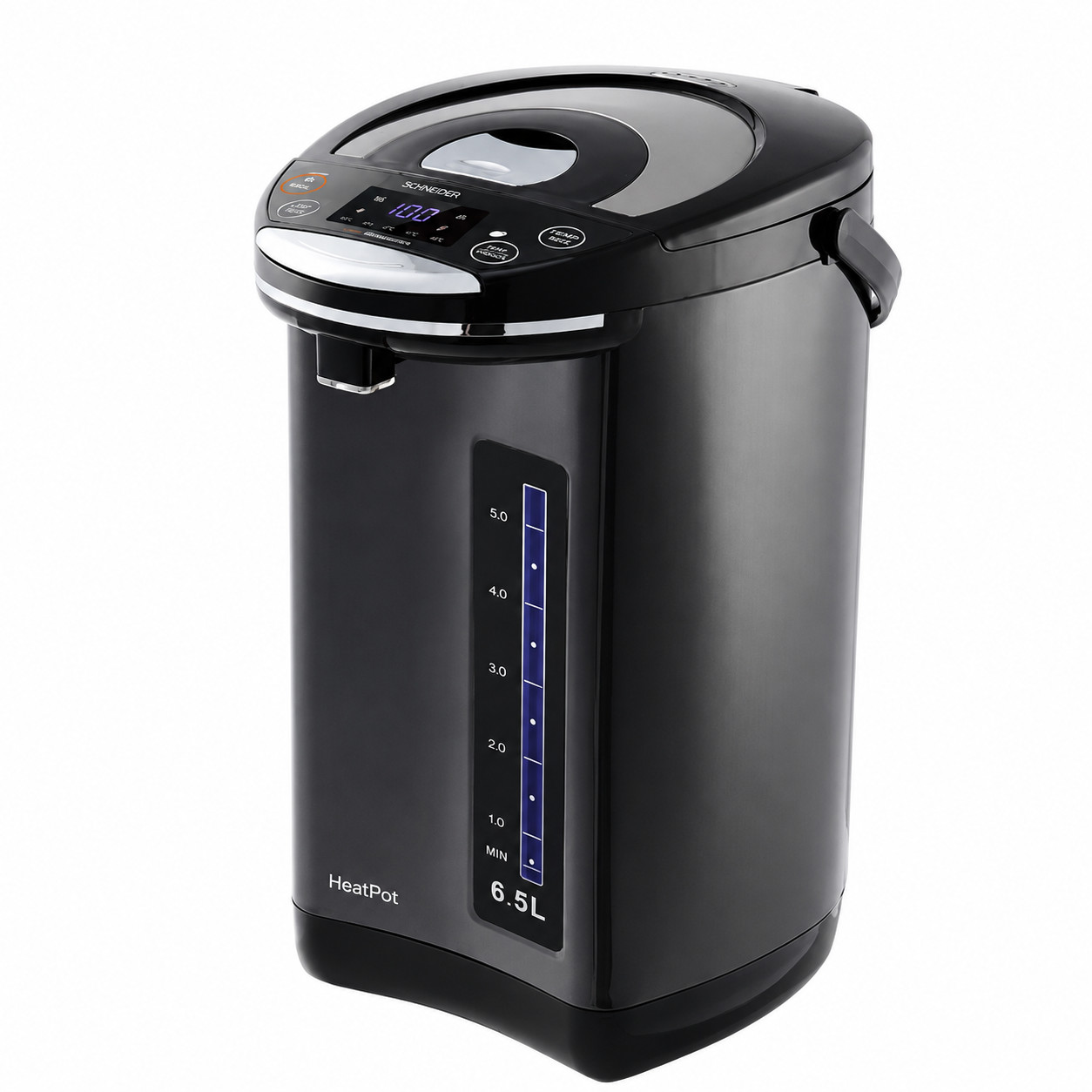Termopot Yoshiro, YTP-C1605KS 218048, 6.5 L, 1450 Vt, qara — 1