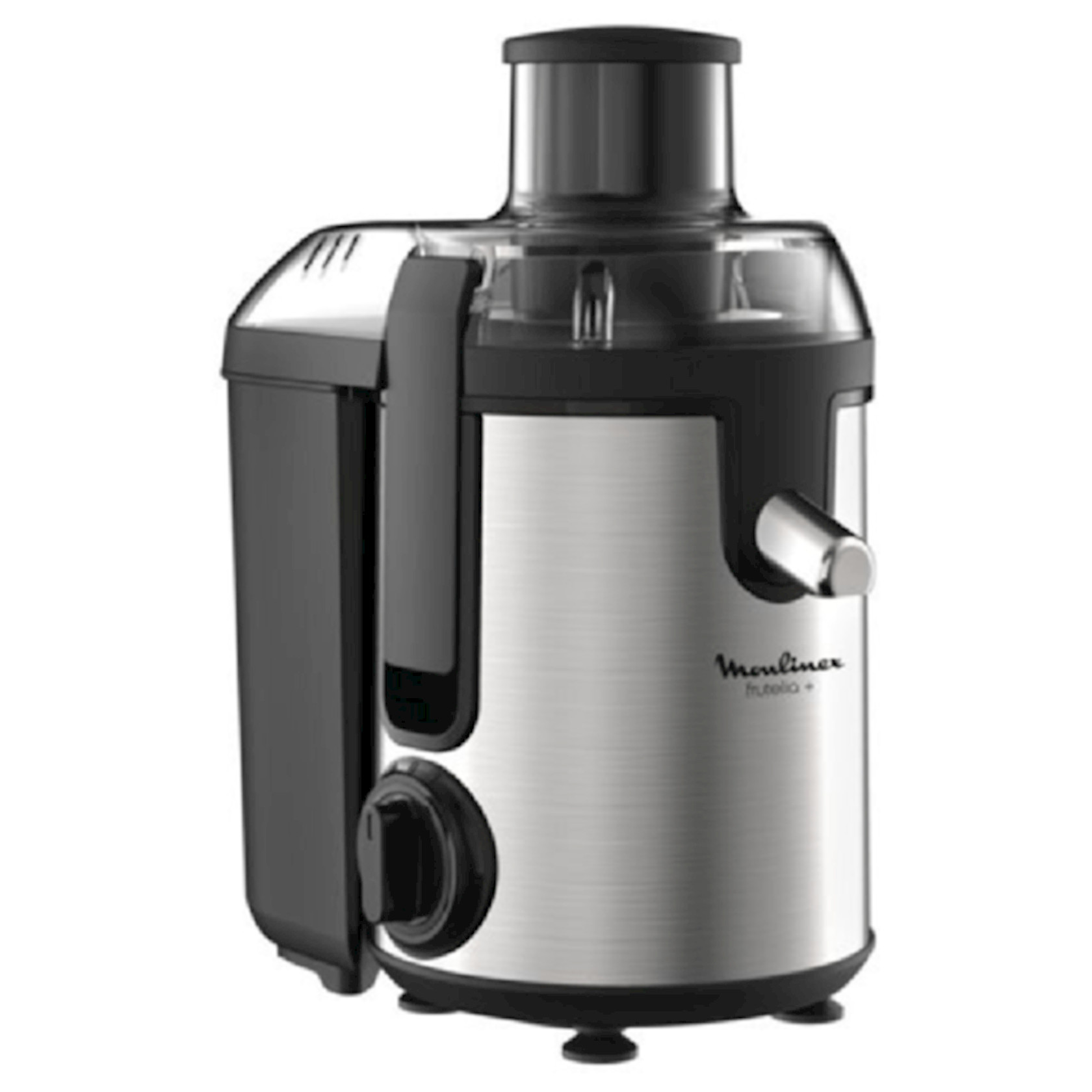 Şirəçəkən Moulinex, Frutelia Metal JU420D10 8010000557, 400 Vt, 0.95 L, qara/gümüşü — 1