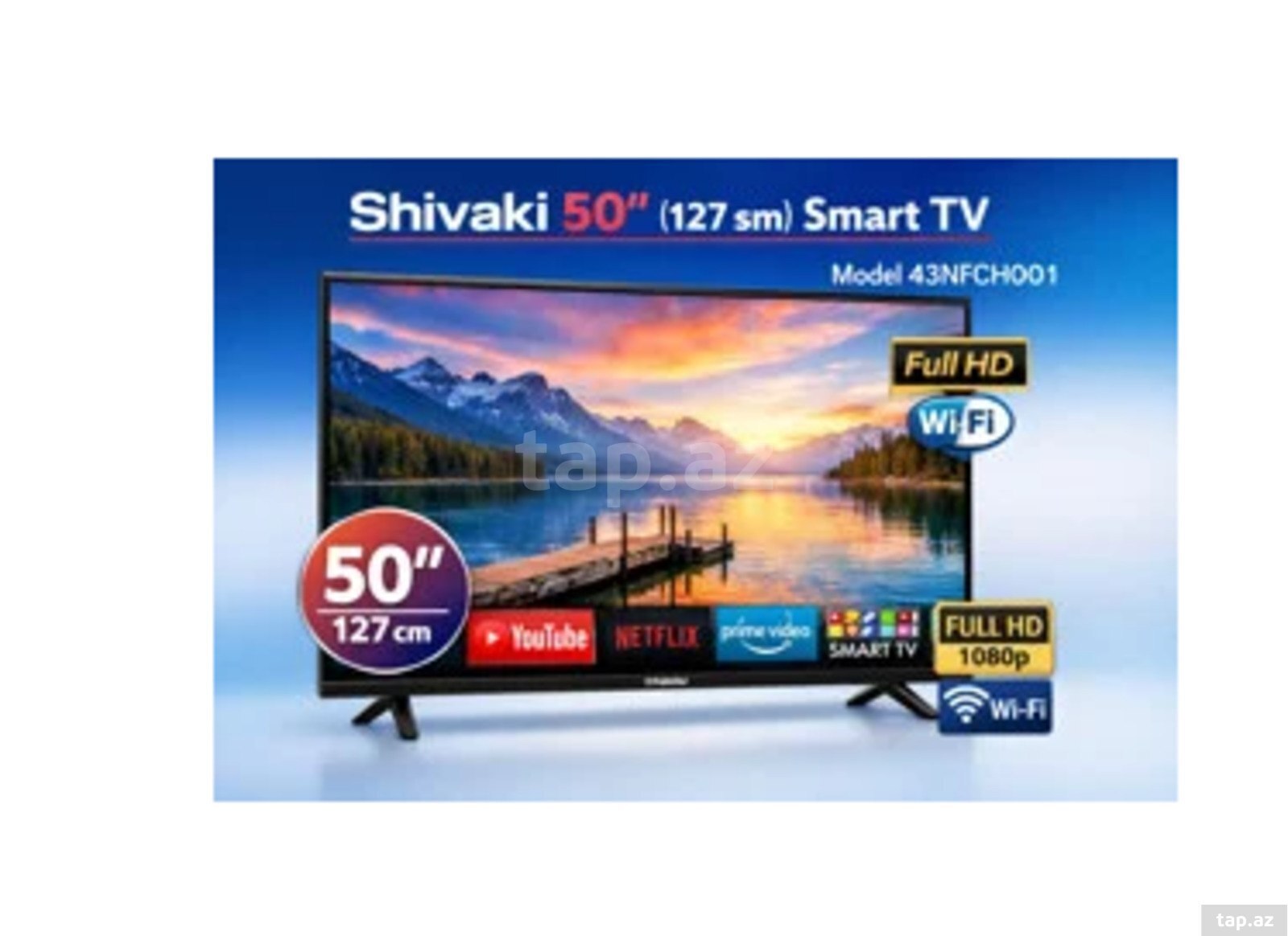SHIVAKI S50MUA800 50" Smart 4K UHD LED TV