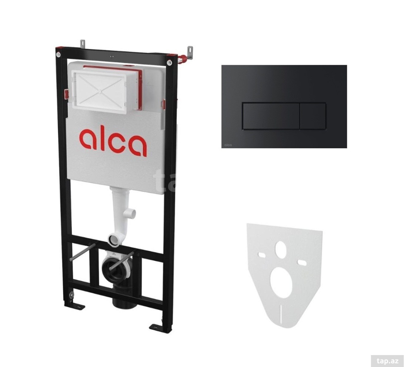 Divar içi installyasiya sistemi Alca AM101/1120 + M578 Qara-mat — 1