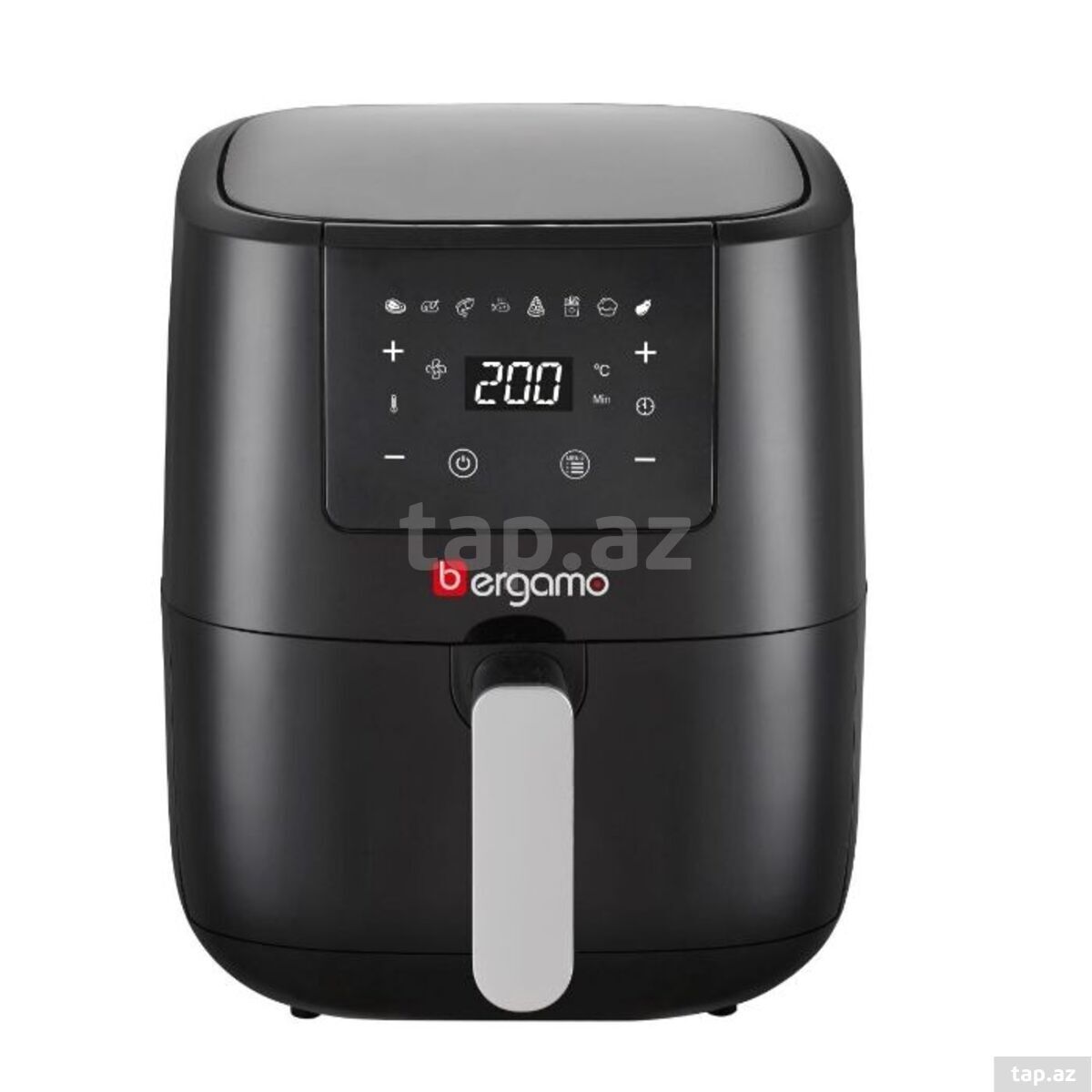 Aerofritür Bergamo BG-AF2814IBS5D Black 5L 1300W — 1