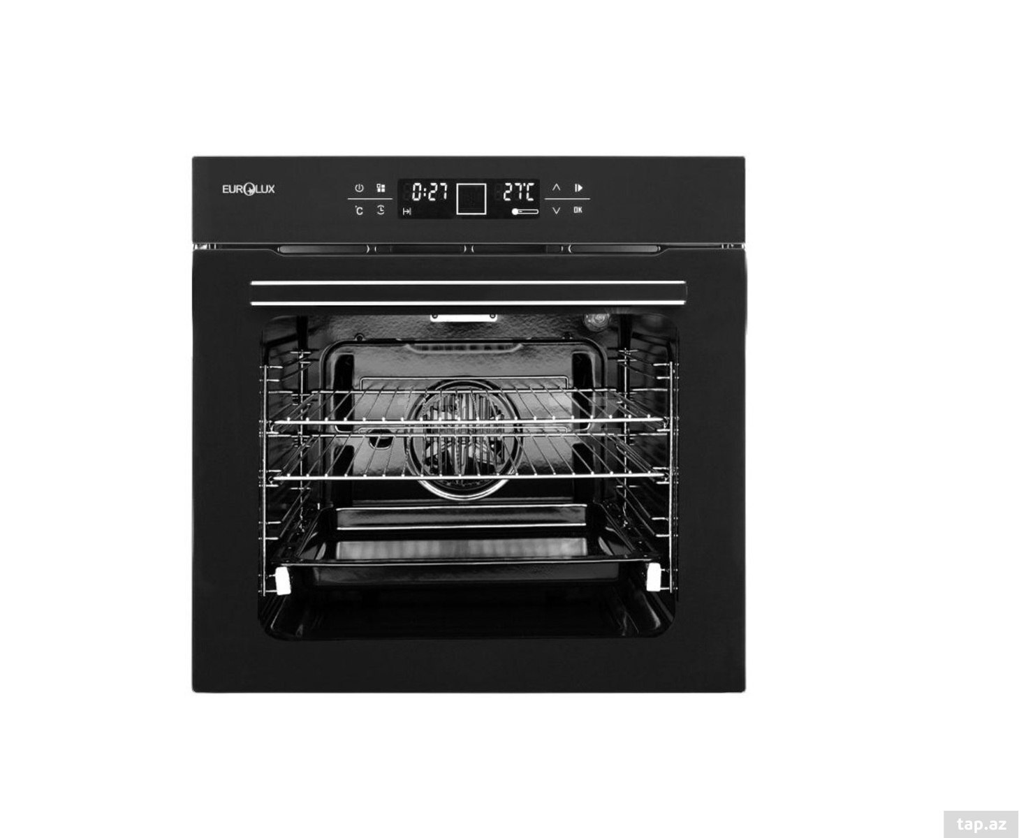 Quraşdırılan elektrik soba Eurolux EU-EO2452CBD – 75 litr, 2800 Vt — 1