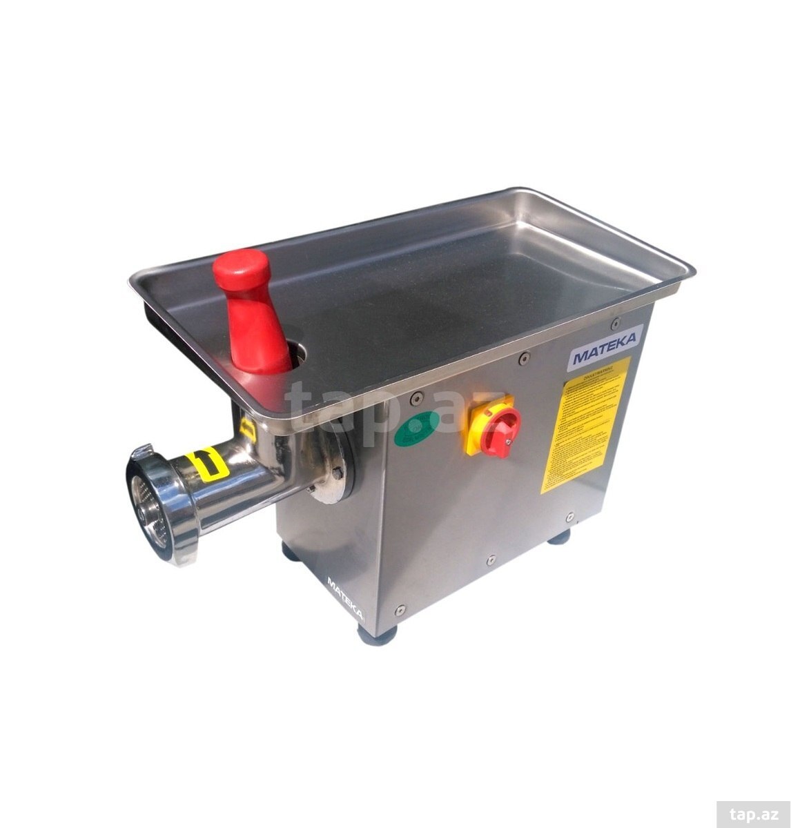 Ət maşını Mateka M-P12M, 12-lik, 200 kq/saat, 220 V — 1