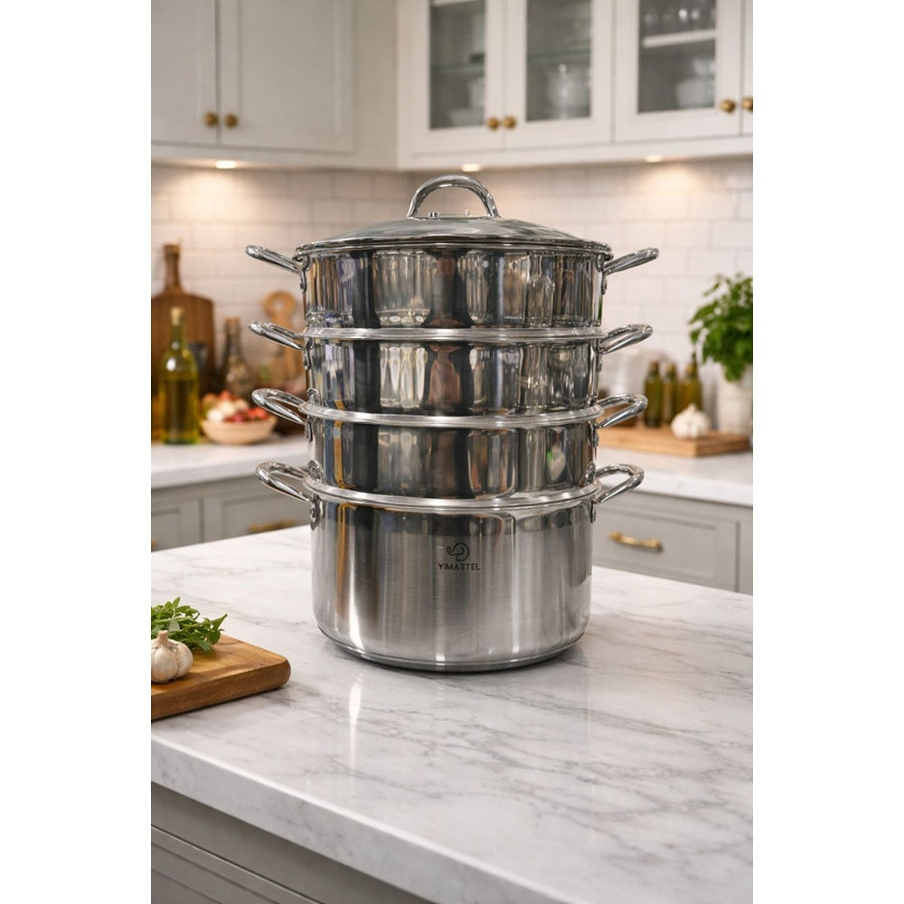 Mantı bişirici Ymetal, paslanmayan polad, gümüşü, 10000 ml — 1