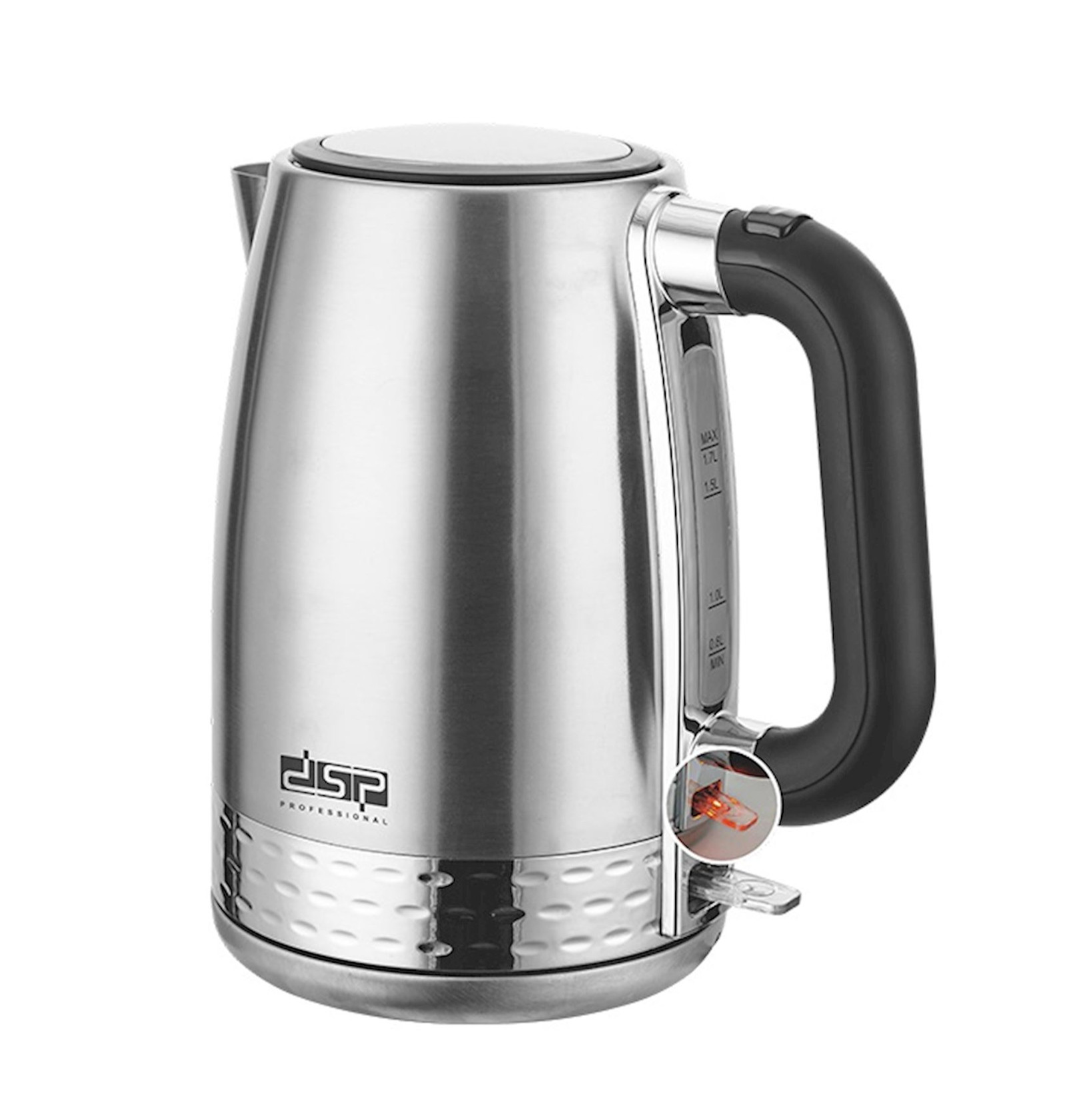 Elektrik çaydan DSP KK-1167 1.7 l 2200 W gümüşü — 1