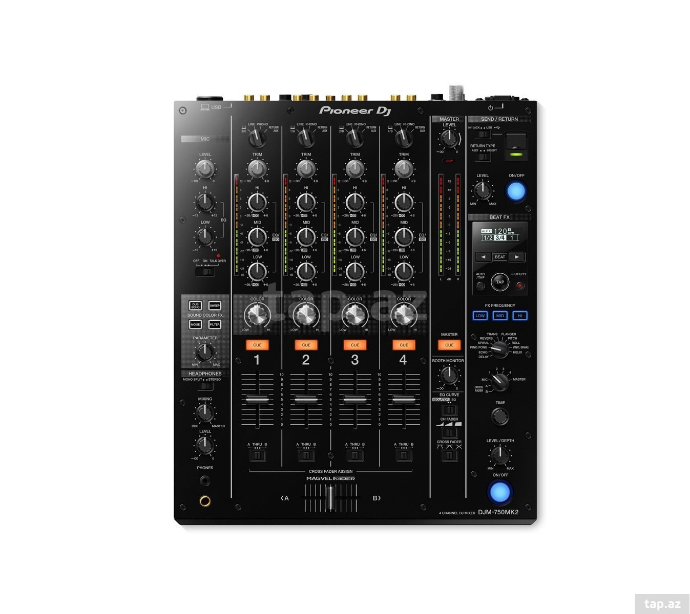 Pioneer DJ DJM-750MK2 DJ Mixer — 1
