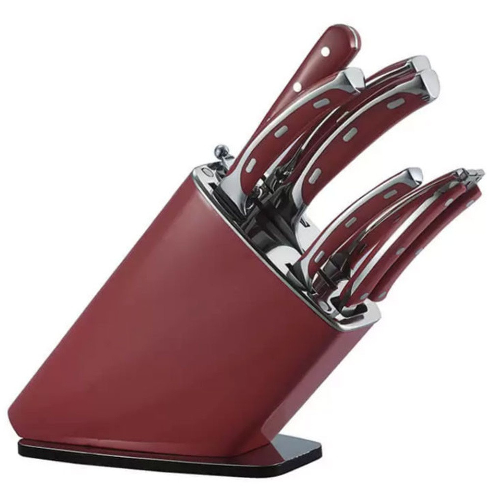 Bıçaq dəsti SH_ID_97 EU-KS8235LSR, paslanmayan polad, 8 ədəd, 200 mm — 1