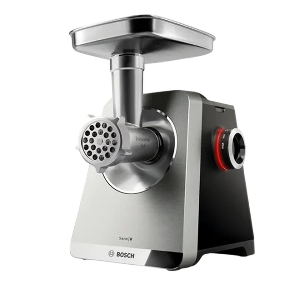 Ətçəkən maşın Bosch MFWS820M 2500 W 4.3 kq/dəq gümüşü-qara. — 1