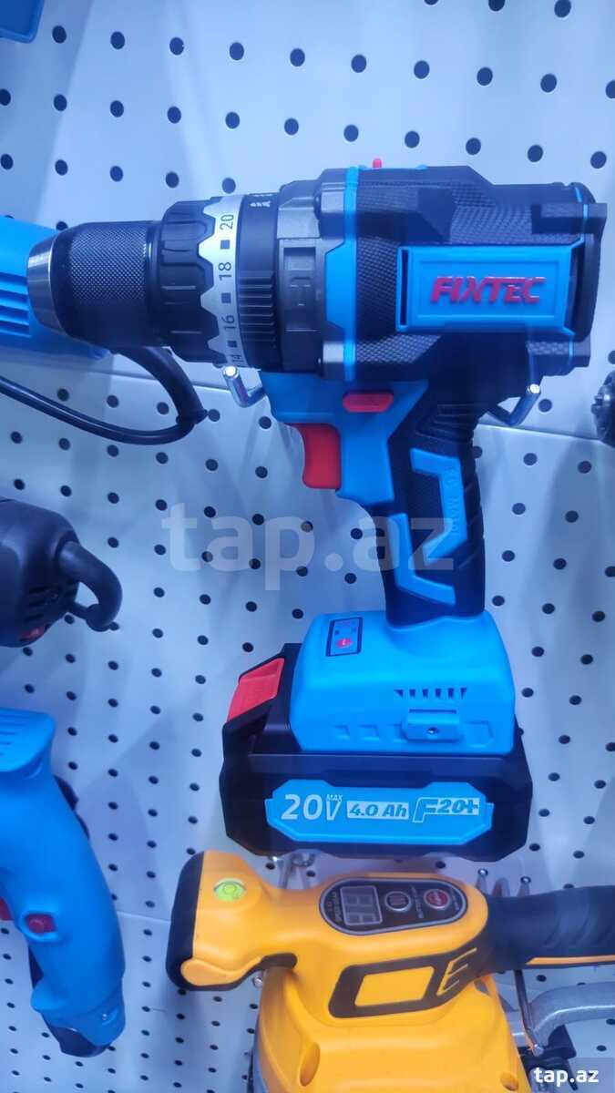 Akkumulyatorlu zərbəli drel FIXTEC FCD201501 — 1