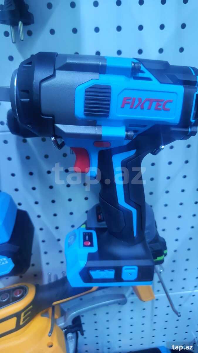 FIXTEC FCW10001 akkumulyatorlu zərbəli qayka açan, 20V, 1000 Nm — 1